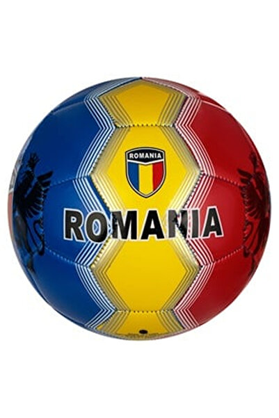 OEM Minge de Fotbal cu Model Romania Size 5