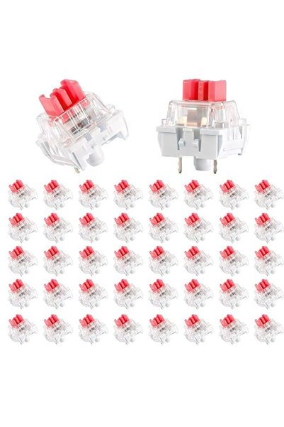 TERRIFI Mechanical Keyboard Switches 50 Pcs for Smooth Keyboard Switch Replac...