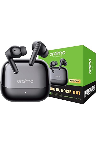 oraimo سماعات أذن مع صوت باس قوي، بلوتوث 5.4، ميكروفونان للمكالمات الواضحة، ش...