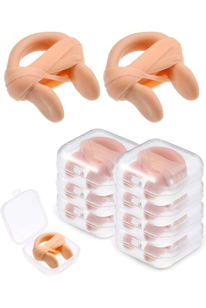 GENERAL Pelopy 7 Pieces Swimming Nose Clip Silicone Nose Plug Nose Protector ...
