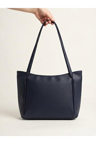 Satuna Zippered Lined Women's Shoulder and Shoulder Bag 27X35 cm