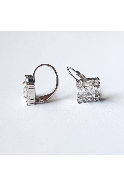 Be Special Cercei eleganți din argint 925 placat cu rodiu, cu zirconiu - Fii ...