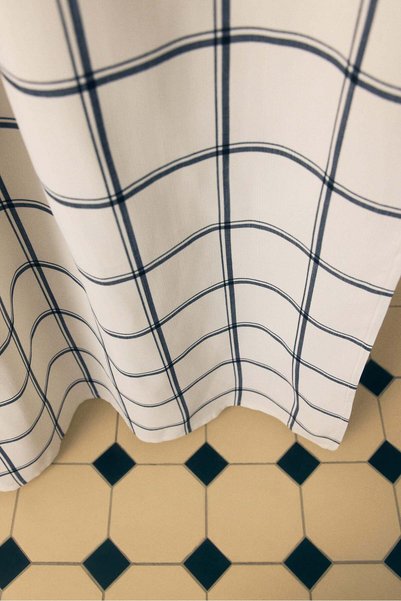 H&M Patterned shower curtain