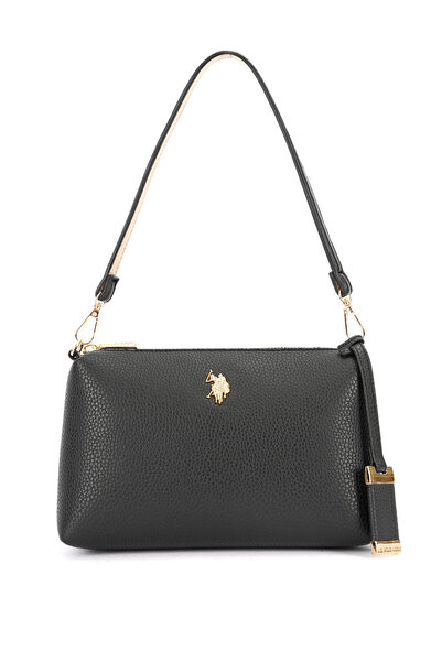 U.S. Polo Assn. Black Women's Shoulder Bag Us26532