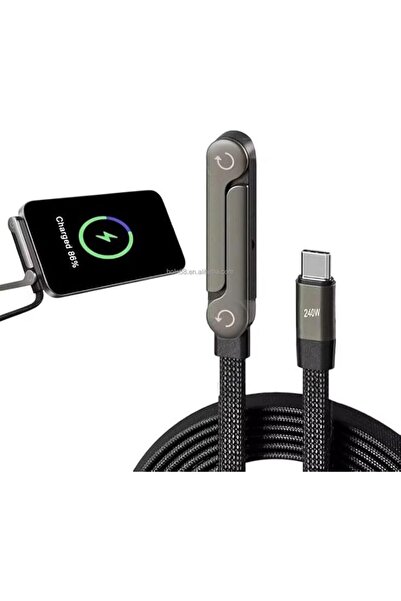 Generic 240W USB C Fast Charger, Type-C PD Fast Charging Data Transfer Cable ...