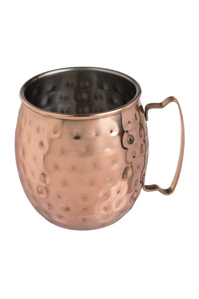 OEM Cană din Inox Roz Auriu Moscow Mule – păstrează băutura protejată și e uș...