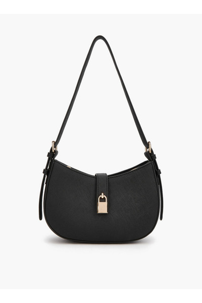 Flora Bella by Shoexpress Solid Shoulder Bag with Zip Closure