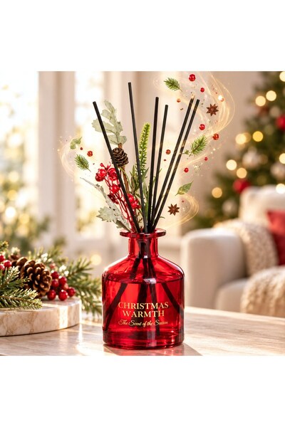 DD SHOP Sticla ulei 200ml ros xmas warmth - Uleiuri Odorizante Craciun