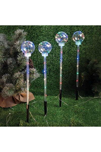 DD SHOP Instalatie de Lumini Globuri Transparente Ø8cm cu 80 LED-uri Stick 51...