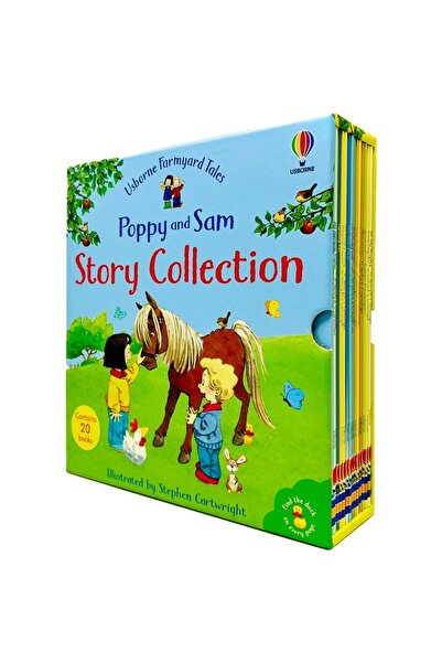 Usborne Σετ 20 βιβλίων ιστοριών στα αγγλικά, Συλλογή Ιστοριών των Πόπι και Σαμ