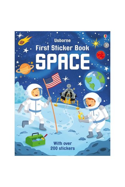 Usborne Children's Book - First Sticker Book: Space