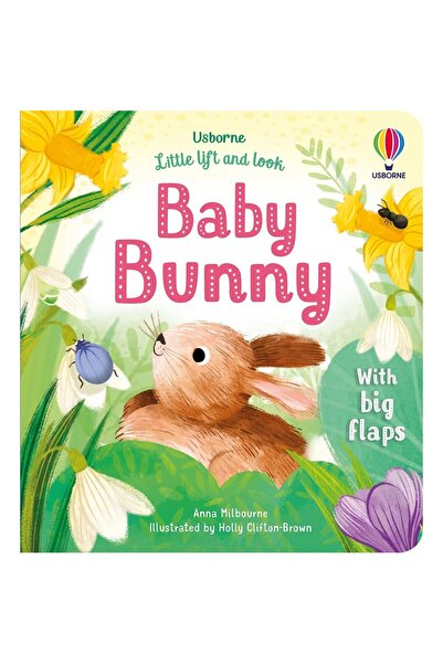 Usborne Iepurașul Mic cu Funcție de Ridicare și Vizualizare – Carte cu clapet...