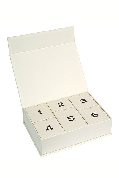 Herrenk Kutu Atölyesi 6'lı Krem Renk Advent Calender Mıknatıslı ( Boş Hediye ...