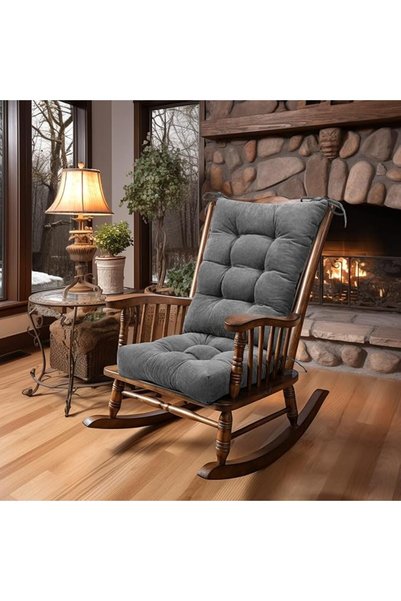 GENERAL Lokex Rocking Chair Cushion Only,Tufted Non-Slip Comfortable Rocking ...