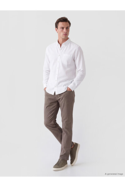 LC Waikiki Rmz Gi̇yi̇m Farkiyla Slim Fit Men's Chino Pants