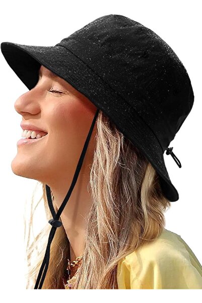 GENERAL Waterproof Bucket Hat for Women Men Rain Hat UPF 50+ Wide Brim Boonie...