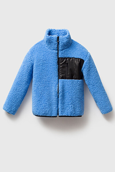 MAHFEL Welsoft Unisex Polar Children's Coat 1-5 Years Blue
