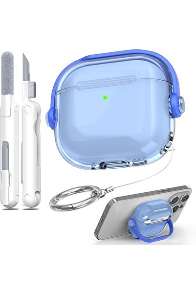 R-fun حافظة لسماعات Airpods Pro 3 مع قفل آمن ومجموعة تنظيف، حافظة واقية لسماع...