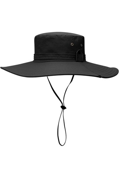 Qiccijoo Sun Hat for Men/Women - UPF 50+ Wide Brim Bucket for Fishing, Beach ...