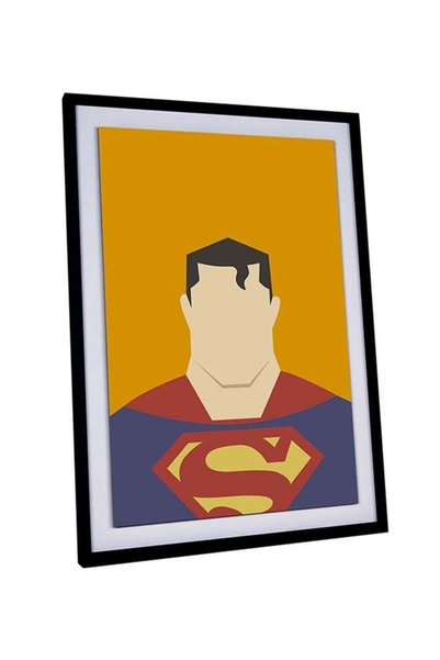 Generic Superman Inspired Poster Multicolour 30x40cm