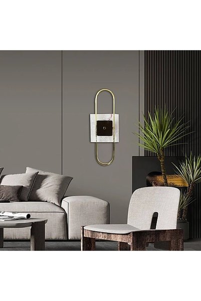 Generic Brand أبليك جداري مودرن ذهبي زيتي LED 3 ألوان إضاءة WA/E6998/CR+3CO