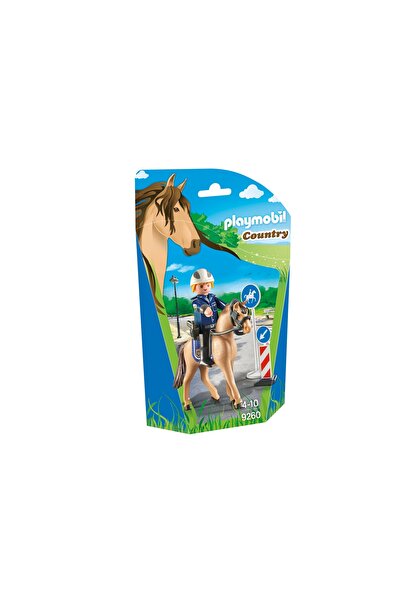 Playmobil COUNTRY 9260 OFIȚER DE POLIȚIE AL BRIGADEI CAVALERICE