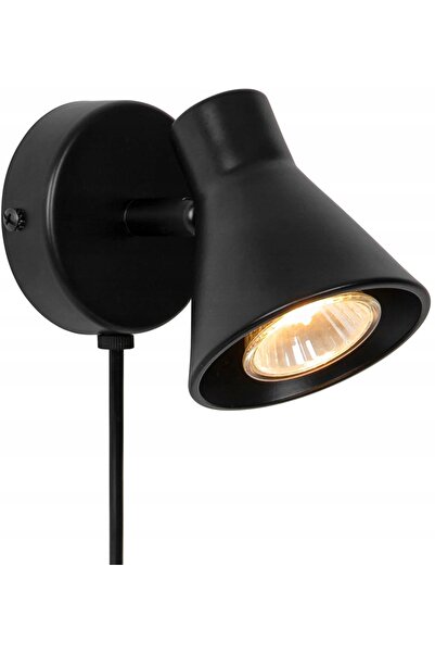 Nordlux Aplică de perete EIK 1xGU10 35W Metal Negru 45761003
