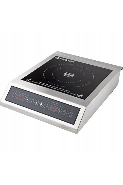 Stalgast Plită cu inducție 3500W medie Timer de 26 cm