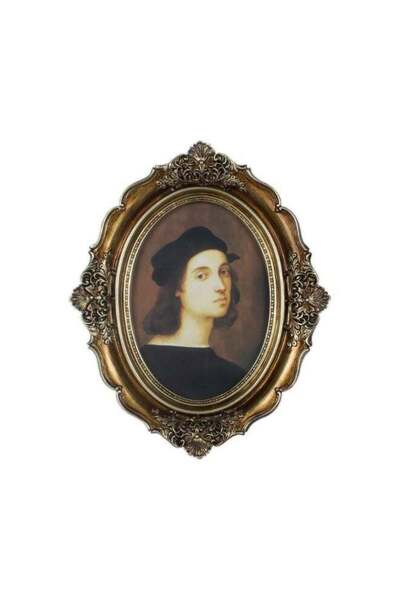 Generic Antique Oval Picture Frame Bronze Gold Vintage Photo Frames, Glass Fr...