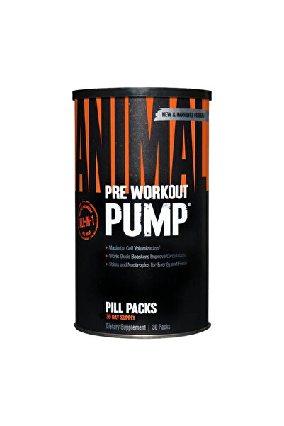 Animal Animal Pump Energy and Blood Pump Supplement 30 Pouches - Pre Workout ...
