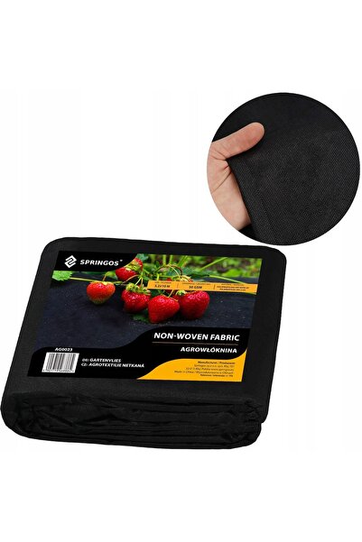 Springos Agrofibră agrotexilă rezistentă 50g 3.2x10 m Covor gros rezistent an...