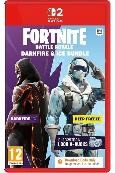 CERTEZA Fortnite Battle Royale Darkfire & Ice Bundle for Nintendo Switch 2 - ...