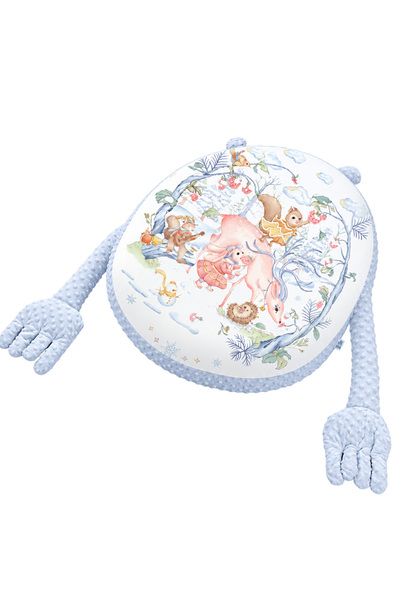 Funny Party Team Cosulet Baby Nest antiregurgitare pentru bebelusi, inclinat,...