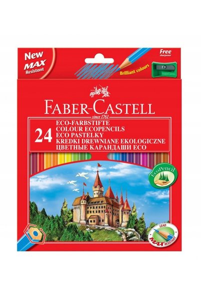 Faber Castell FABER-CASTELL Creioane Unicorn 18+6 Culori