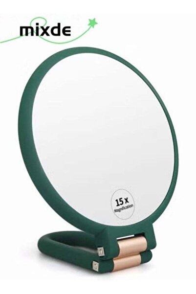 Generic Mirror With Stand,2-In-1 Table And Hand Held Mirror,1X 15X Magnifying...