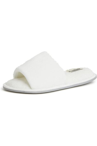 Dearfoams Beatrice Velour Slide womens Slipper