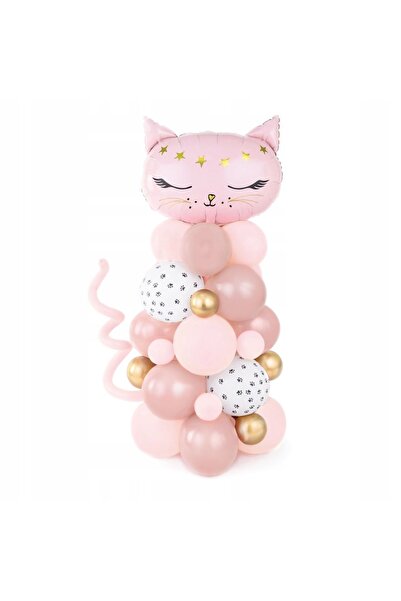 Partydeco SET baloane KOTK roz decorațiuni ANIMALE
