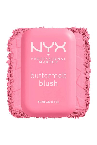 NYX Professional Makeup بودرة أحمر خدود NYX Buttermelt – عالية التصبغ بلمسة ن...