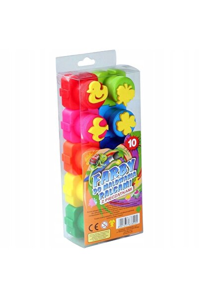 Titanum Vopsele pentru pictură cu degetele 10 bucăți x 15 ml