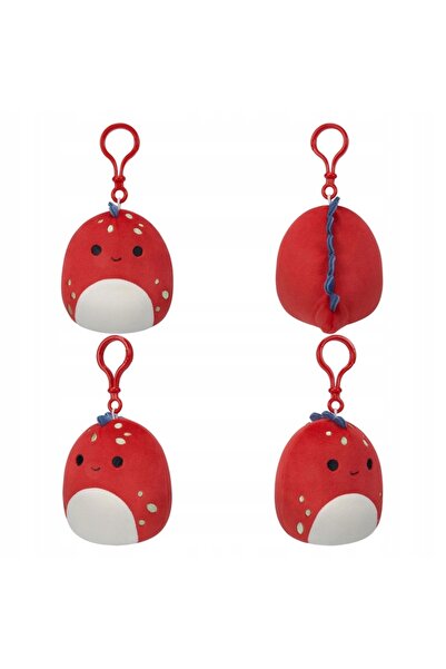 Squishmallows Breloc Mascota DOLAN, Jucărie de pluș cu clemă, 9 cm