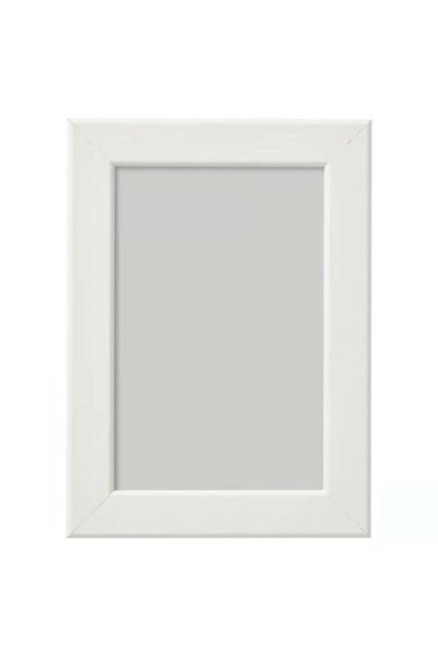 Generic White Photo Frame 10x15 (4x6 Inch) – Lightweight Wall Frame with Shat...