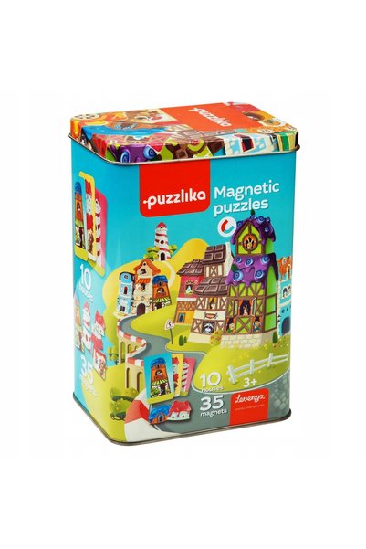 Puzzlika Puzzle Magnetic 10 case 45 magneți 3+