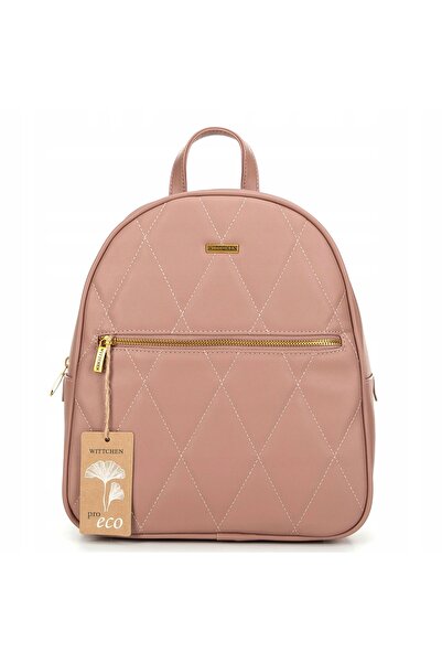 Wittchen Rucsac tineresc 99-4y-212-p piele ecologică roz
