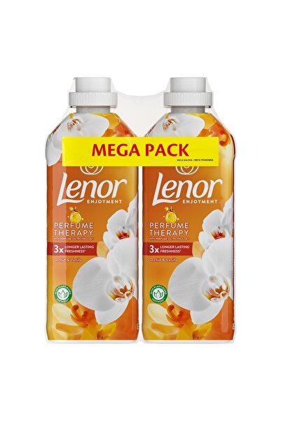 lenor Balsam de rufe lichid Universal Orhidee&Vanilie 2x925ml 74 spălări