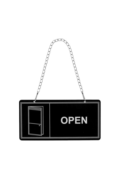 OEM Indicator Suspendat Negru "OPEN-CLOSED" – arată clar dacă spațiul este de...