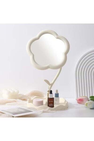 Generic Vanity Mirror With With Decorative Shape And Makeup Mirror - Size 29....
