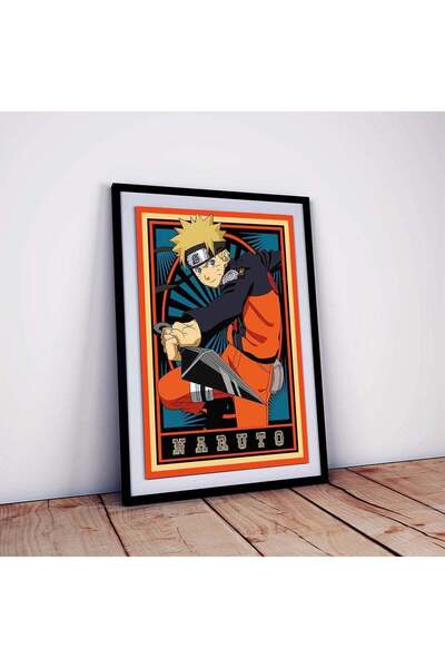 Generic Naruto Anime Character Framed Poster