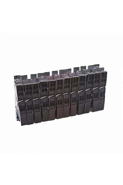 JML Cârlige pentru rufe 24/set, din plastic, 7cm, culori asortate, en-gros