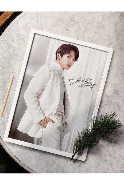 Generic BTS Jungkook Framed Poster