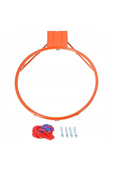 NİLSU COȘ DE BASCET + PLASĂ PENTRU BASCET PROFESSIONAL NILS 45 CM OȚEL
